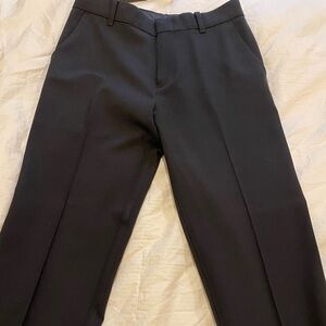 Zara Black Dress Adjustable Pants, Boys 11-12